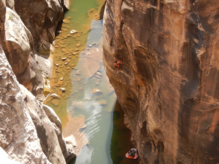 Harry Edwards on his Perfection Project, Clear Creek, AZ.  Photo Rob Edwards